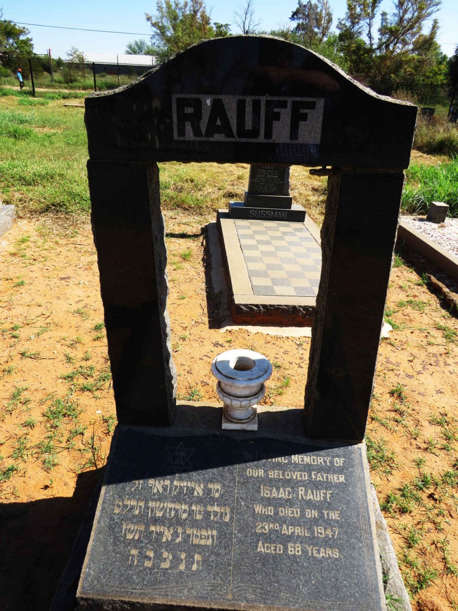 RAUFF Isaac -1947