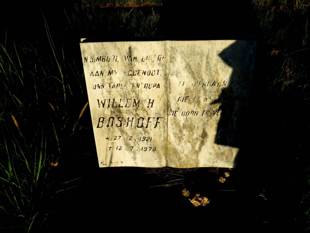 BOSHOFF Willem H. 1921-1978
