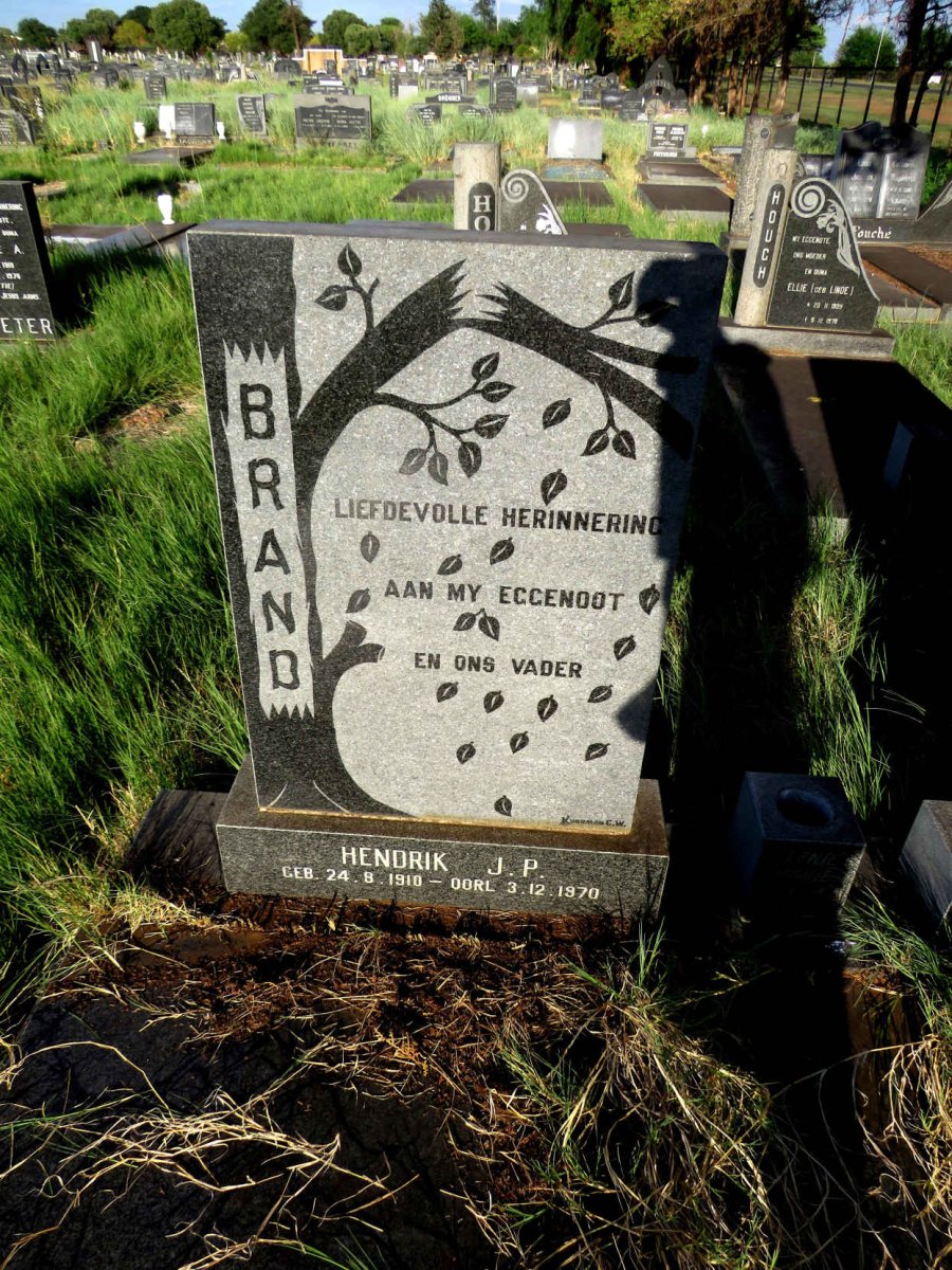 BRAND Hendrik J.P. 1910-1970