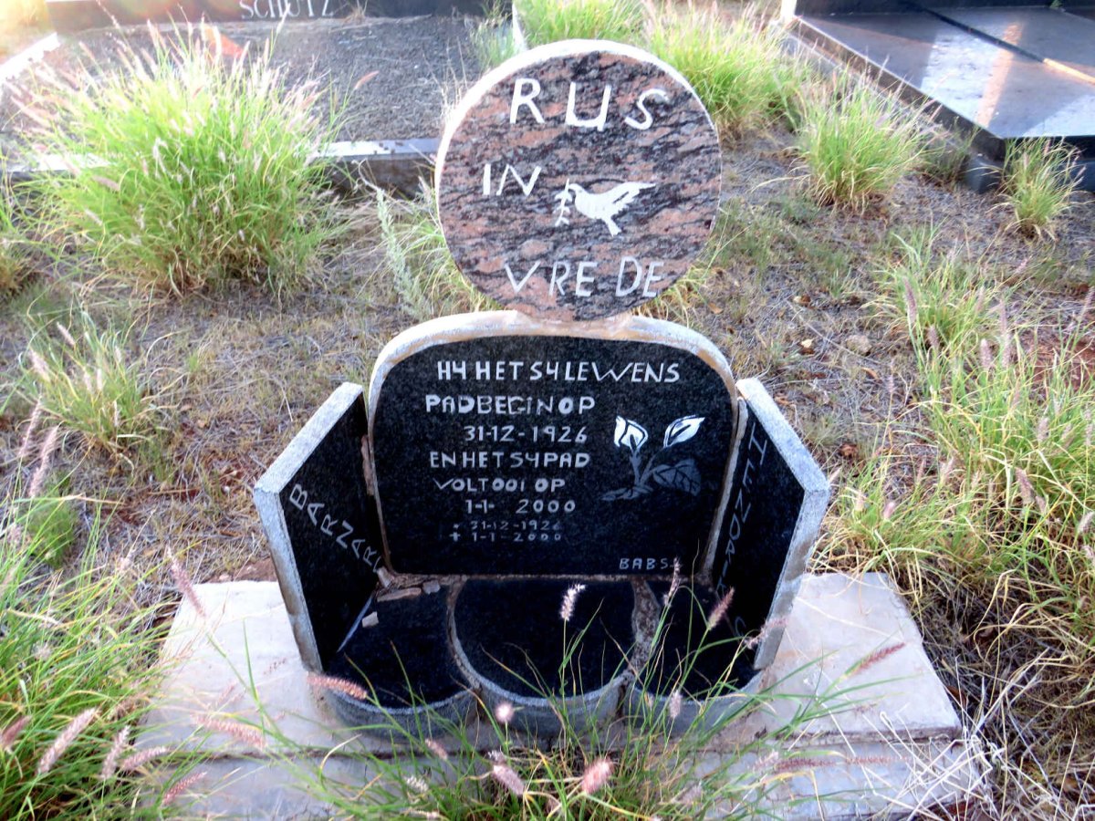 BARNARD Hendrik 1926-2000