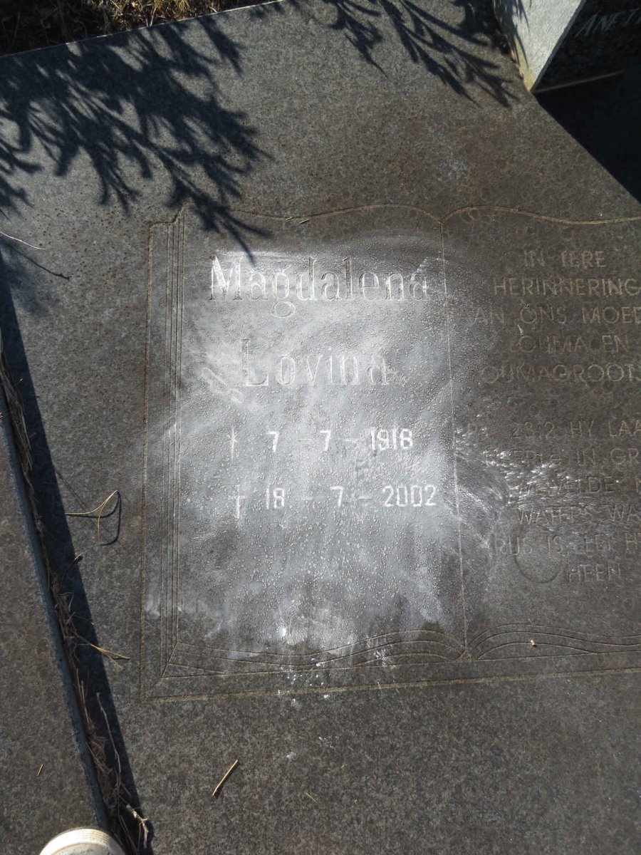 BESTER Willem Abraham Jacobus 1914-1991 & Magdalena Lovina 1918-2002_3