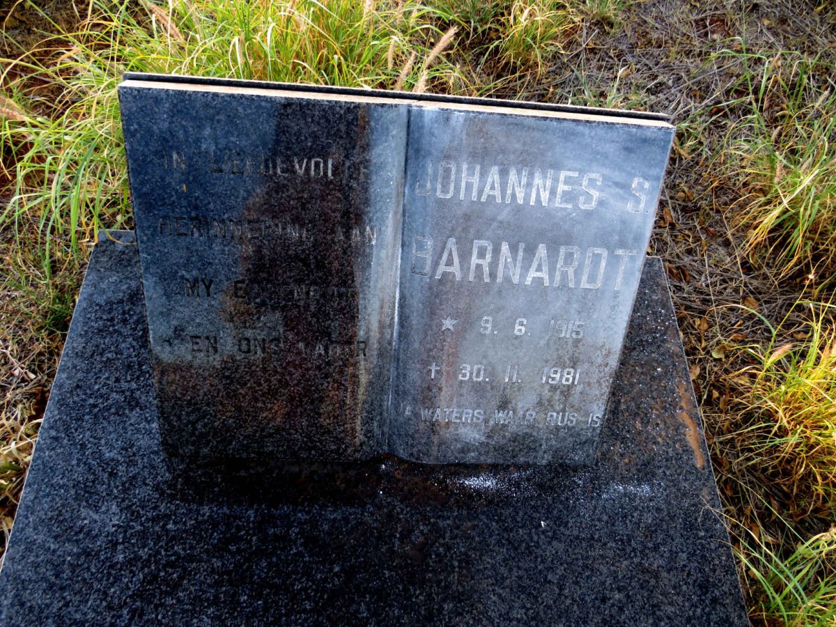 BARNARDT Johannes S. 1915-1981
