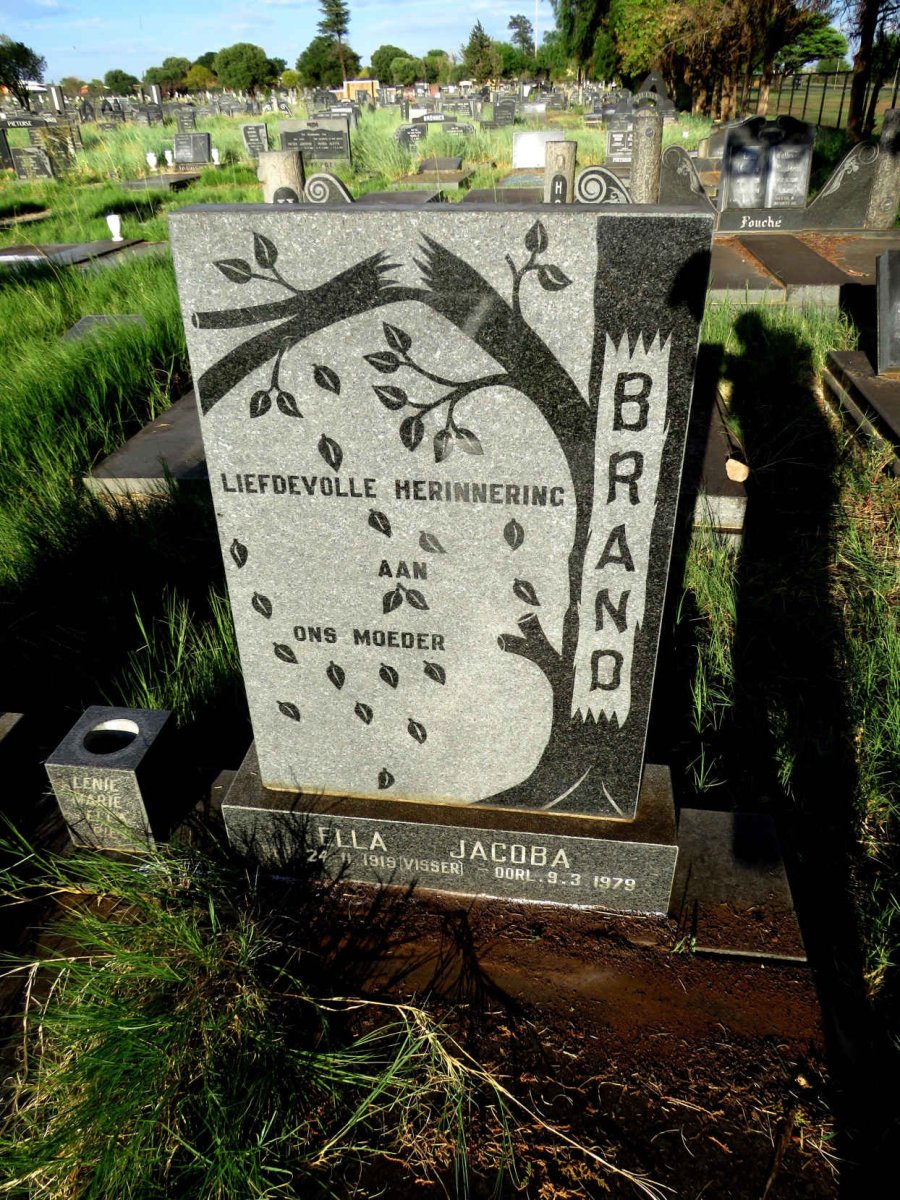 BRAND Ella Jacoba 1919-1979