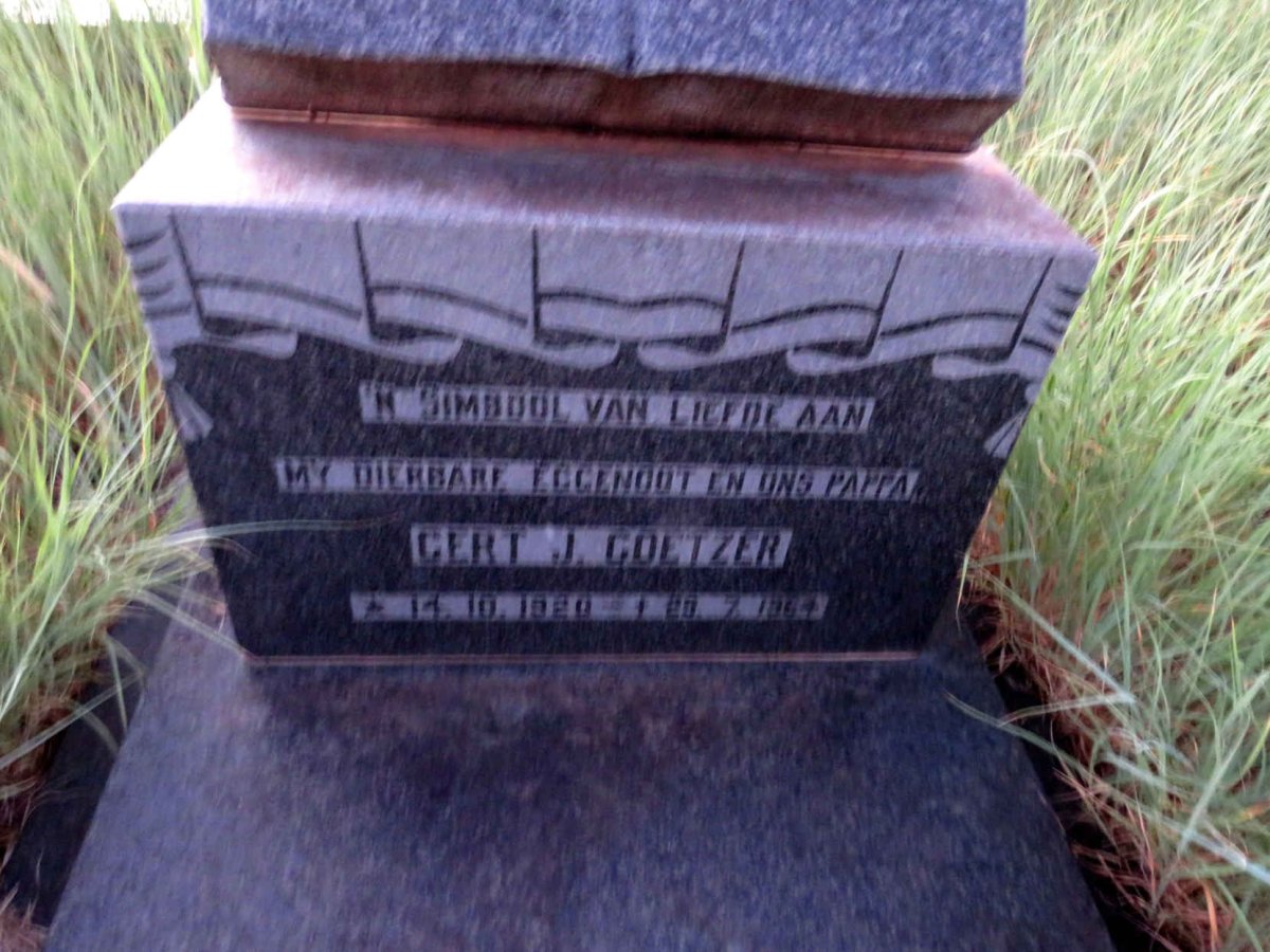 COETZER Gert J. 1920-1964