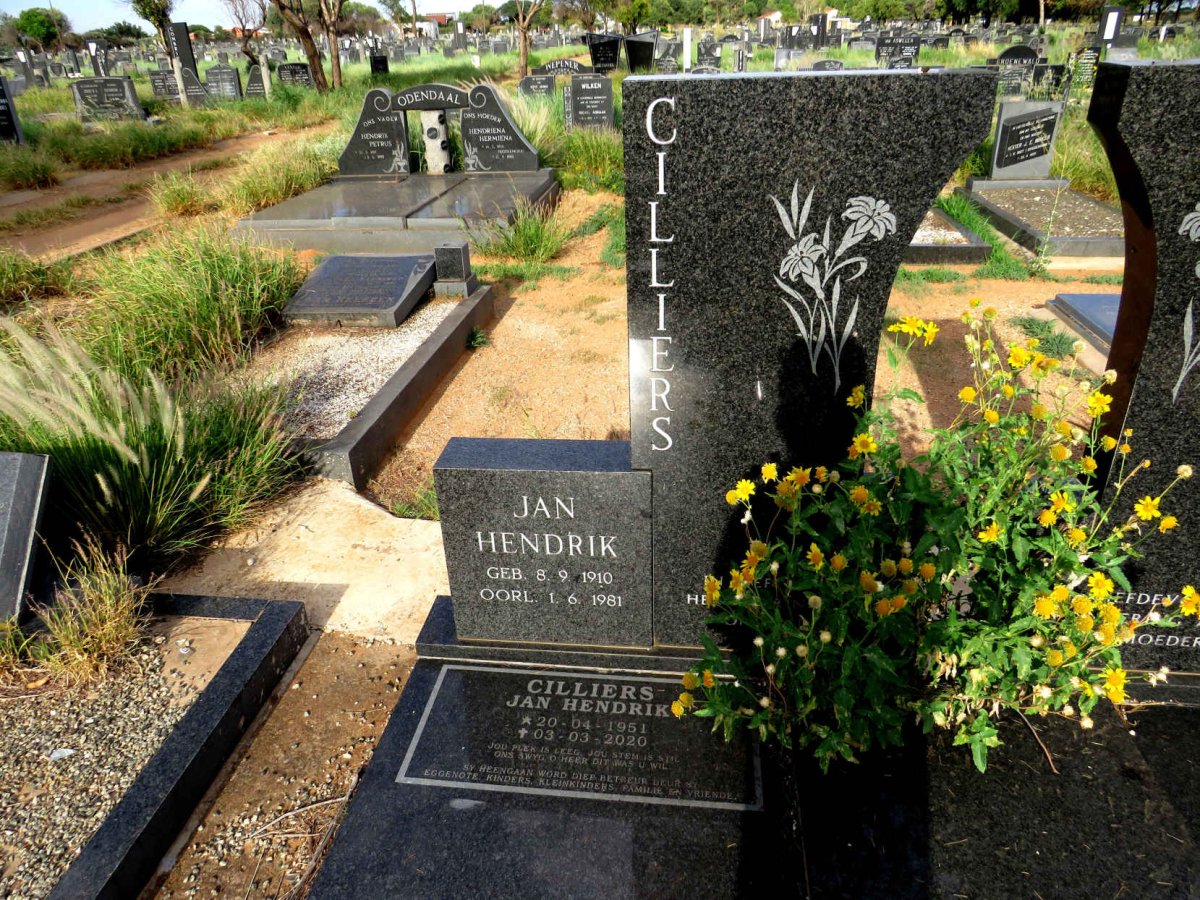 CILLIERS Jan Hendrik 1910-1981 & Elizabeth Catharina 1912-2002 :: CILLIERS Jan Hendrik 1951-2020_1