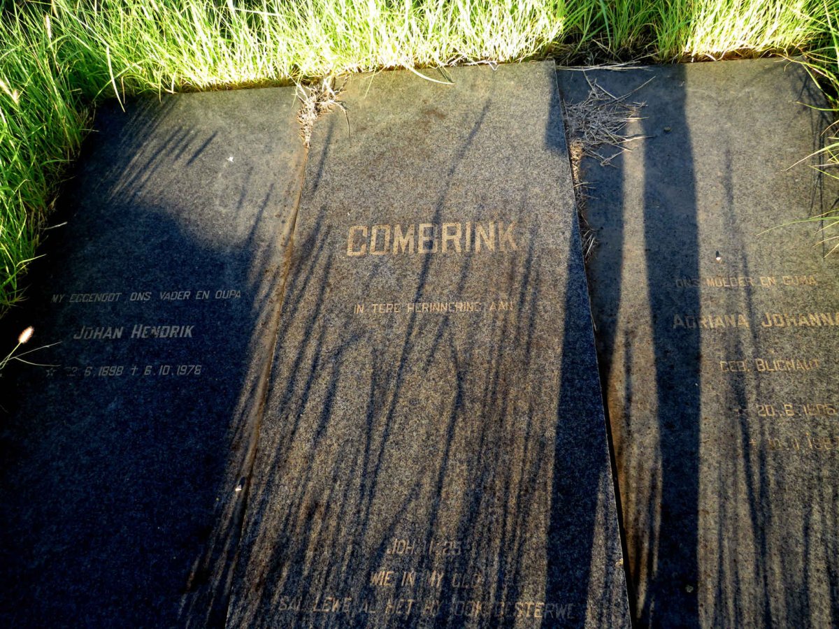 COMBRINK Johan Hendrik 1898-1978 & Adriana Johanna BLIGNAUT 1905-1997_1