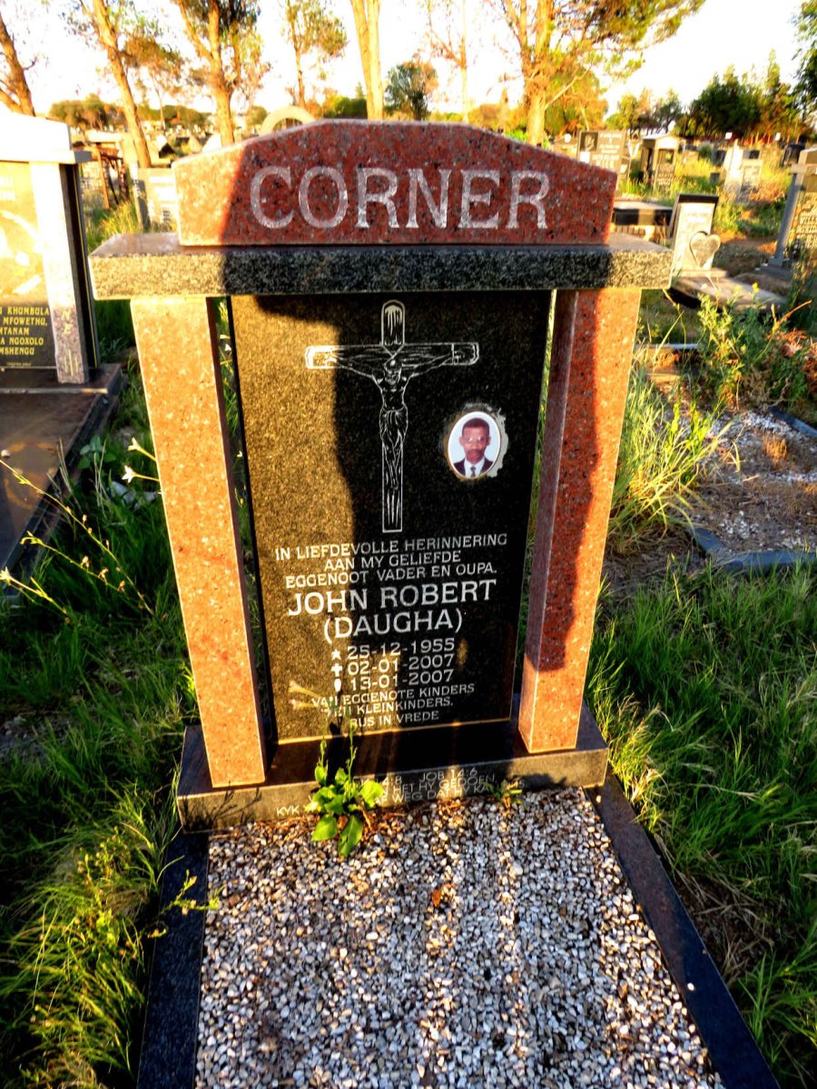 CORNER John Robert 1955-2007