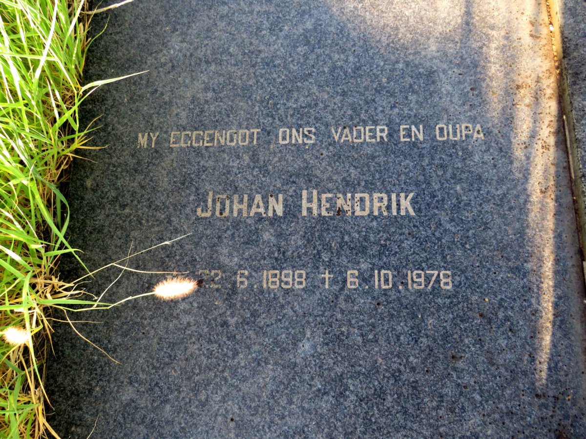 COMBRINK Johan Hendrik 1898-1978 & Adriana Johanna BLIGNAUT 1905-1997_2