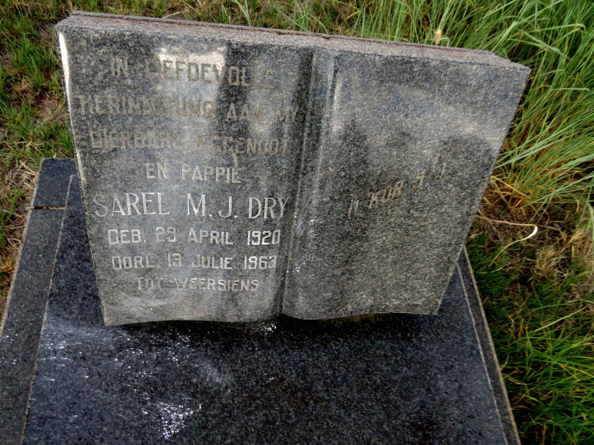 DRY Sarel M.J. 1920-1963