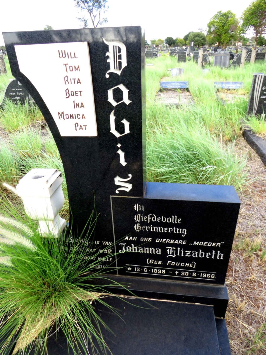 DAVIS Henry John 1893-1963 & Johanna Elizabeth FOUCHE 1898-1966_3