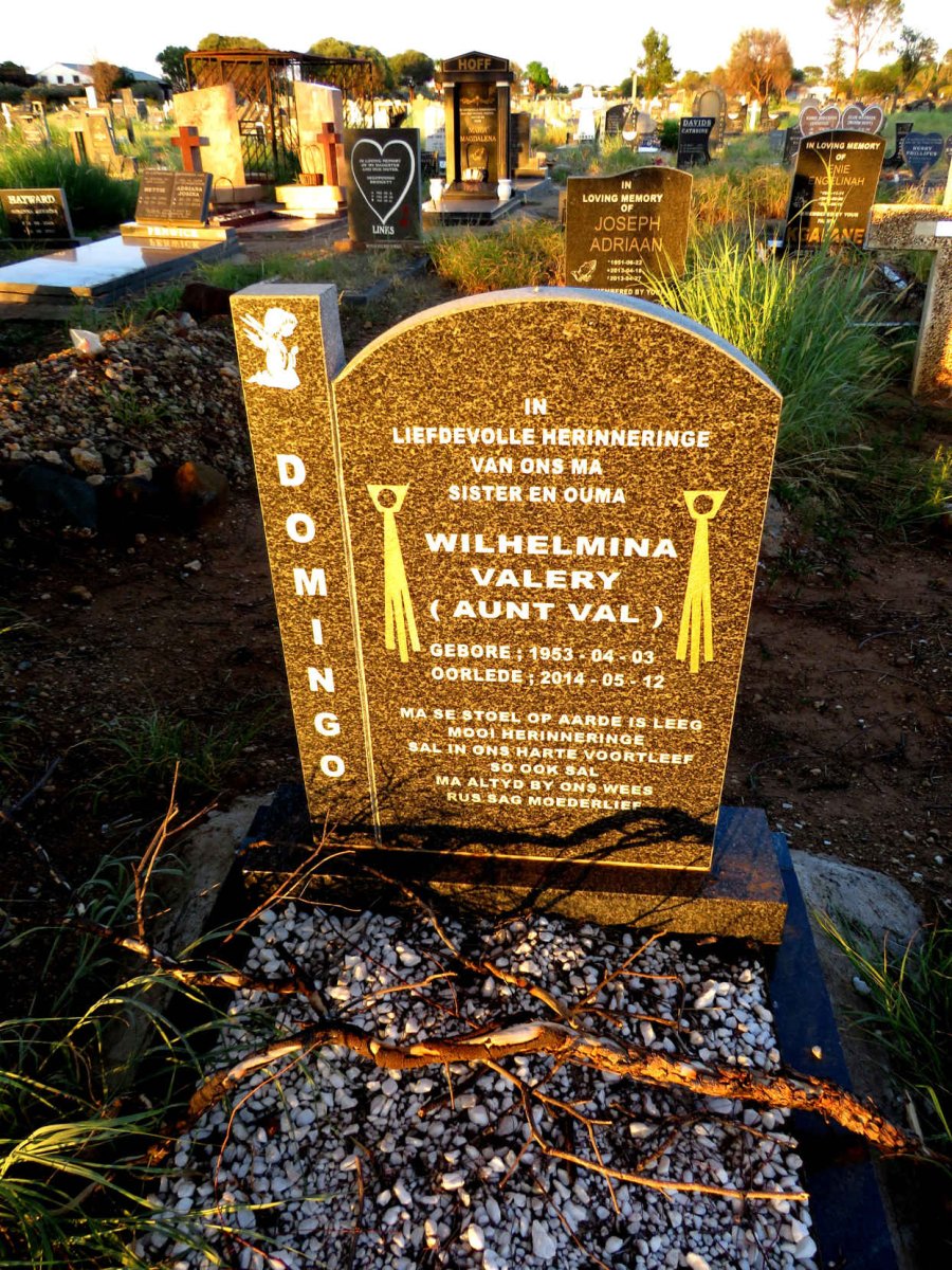 DOMINGO Wilhelmina Valery 1953-2014