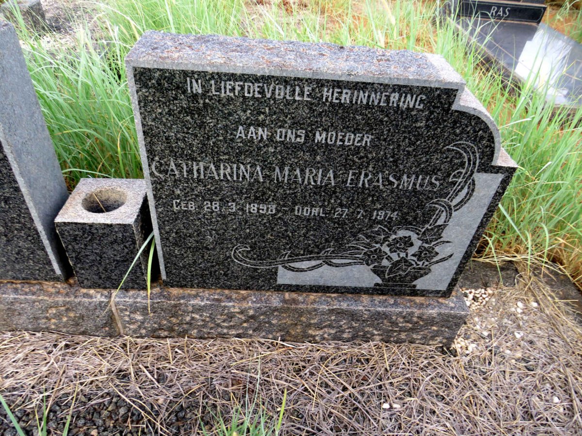 ERASMUS Burgert 1886-1962 & Catharina Maria 1898-1974_2