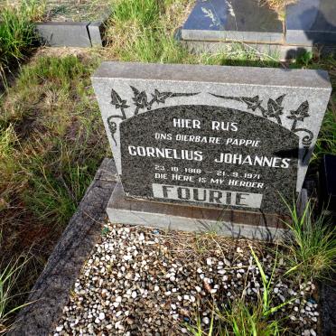 FOURIE Cornelius Johannes 1918-1971