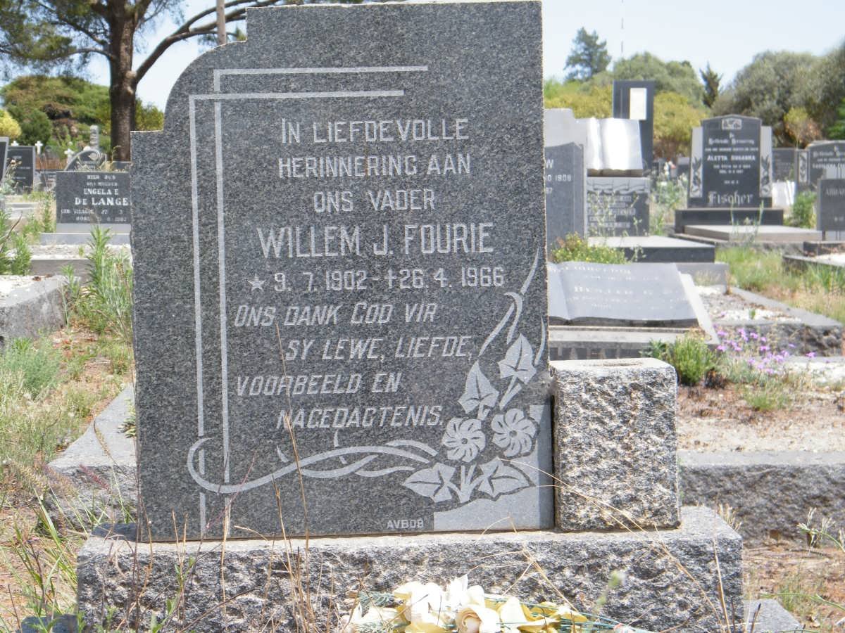 FOURIE Willem J. 1902-1966