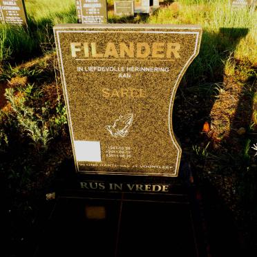FILANDER Sarel 1947-2011