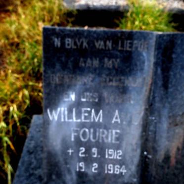 FOURIE Willem A. 1912-1964