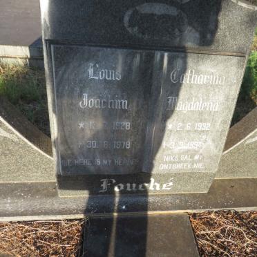 FOUCHE Louis Joachim 1928-1978 & Catharina Magdalena 1932-1994