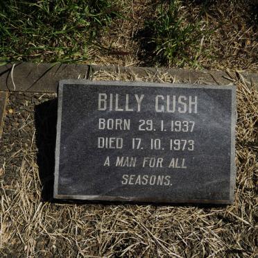 GUSH Billy 1937-1973