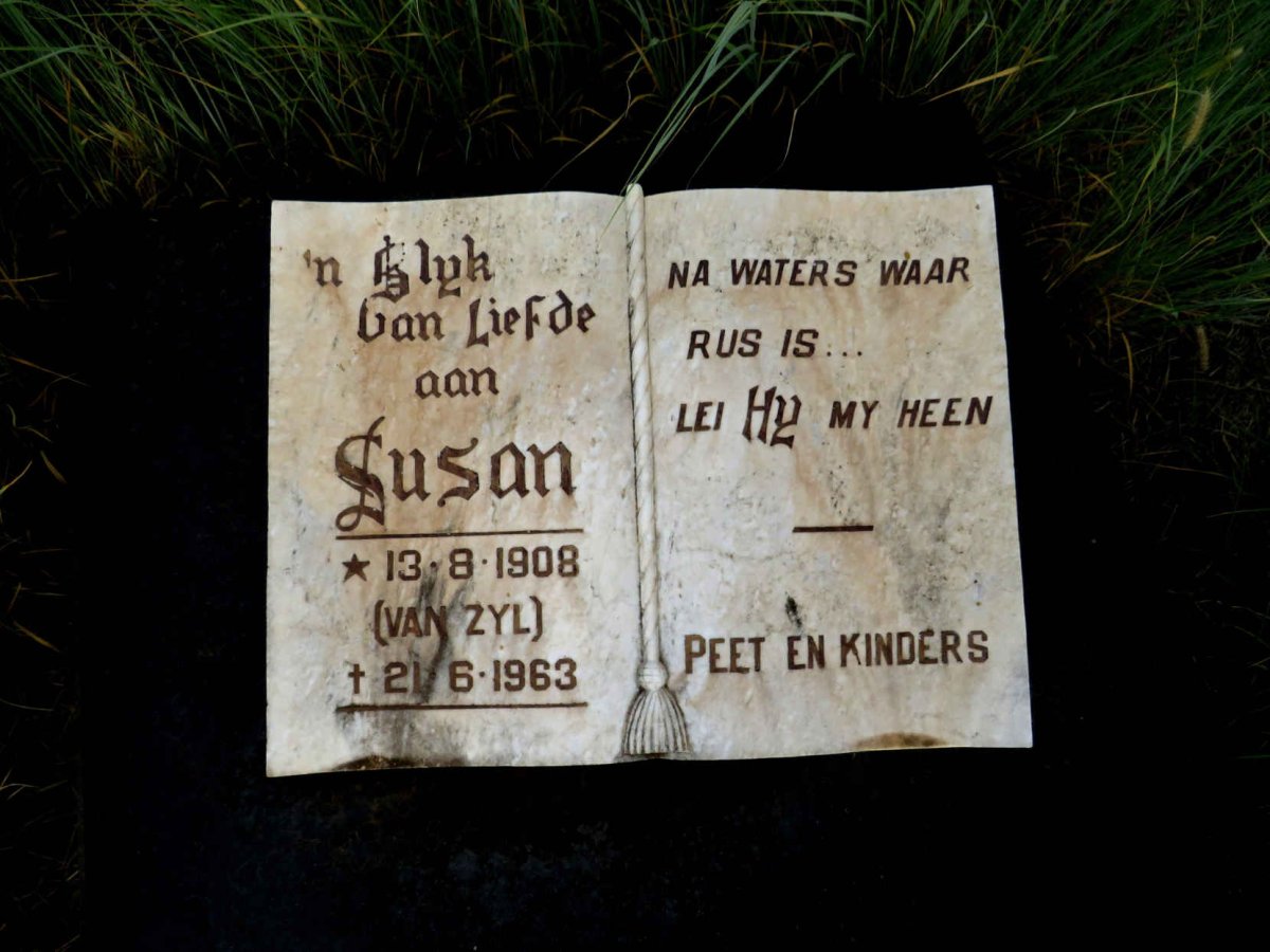 GROBBELAAR Susan nee VAN ZYL 1908-1963_2