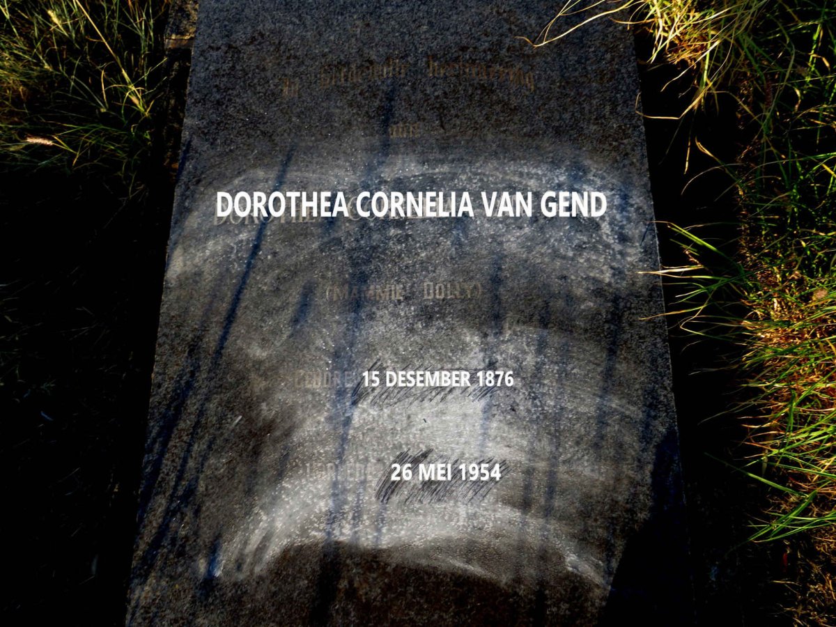 GEND Dorothea Cornelia, van 1876-1954_2