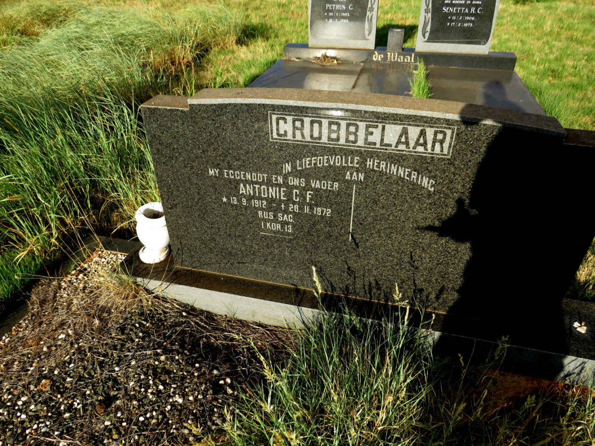 GROBBELAAR Antonie C.F. 1912-1972 