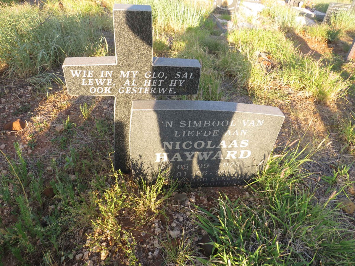 HAYWARD Nicolaas 1973-2011