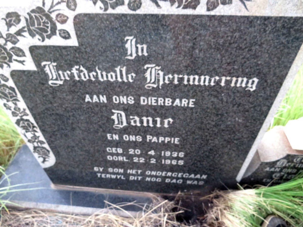 HAUMANN Danie 1936-1965 & Dirkie KOTZE 1937-1965_2