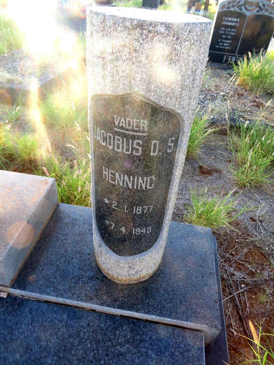 HENNING Jacobus D.S. 1877-1949 & Susanna M.P. 1890-1966_1
