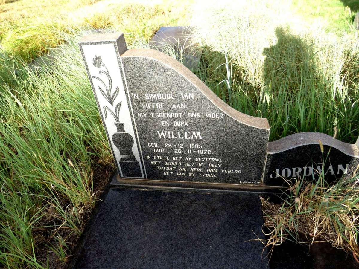 JORDAAN Willem 1905-1972 & Martha Elizabeth 1906-2000_2