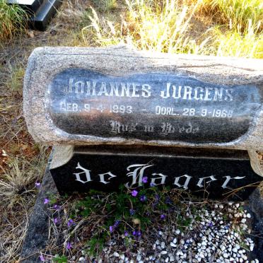 JAGER Johannes Jurgens, de 1893-1966