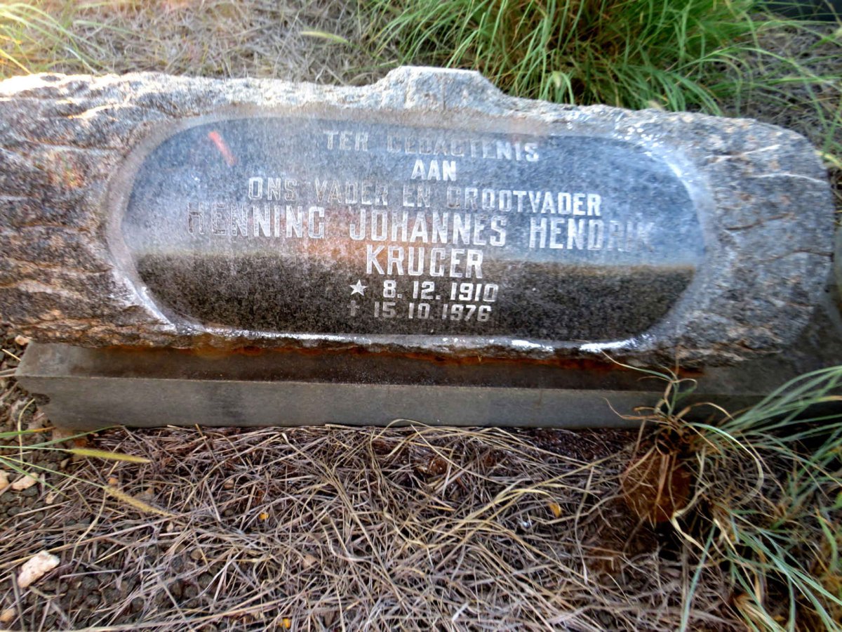 KRUGER Henning Johannes Hendrik 1910-1976