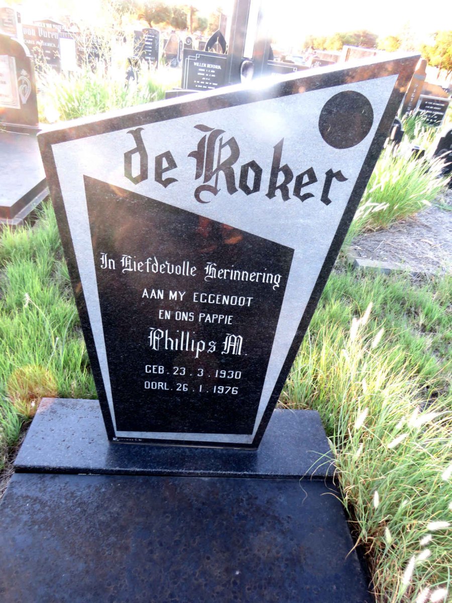 KOKER Phillips M., de 1930-1976