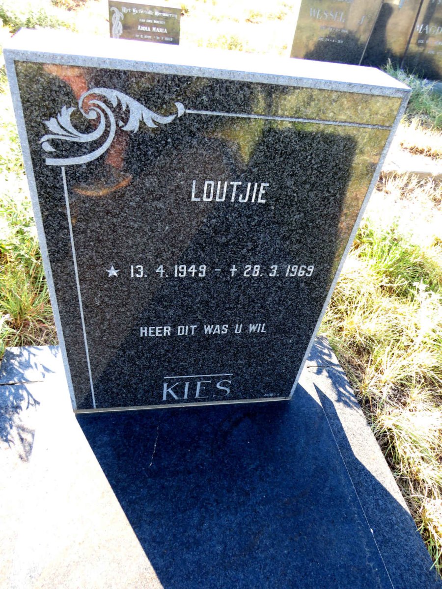 KIES Loutjie1949-1969