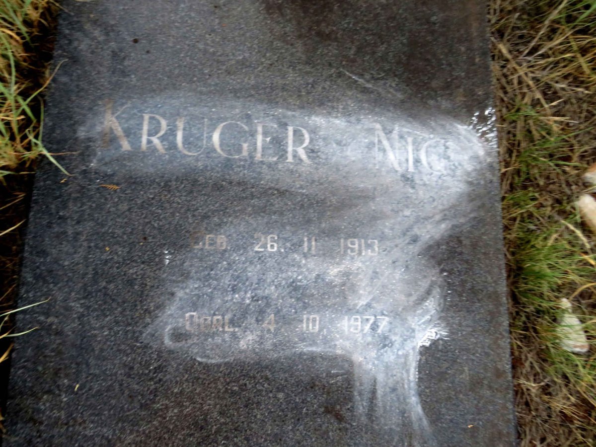 KRUGER Nic 1913-1977