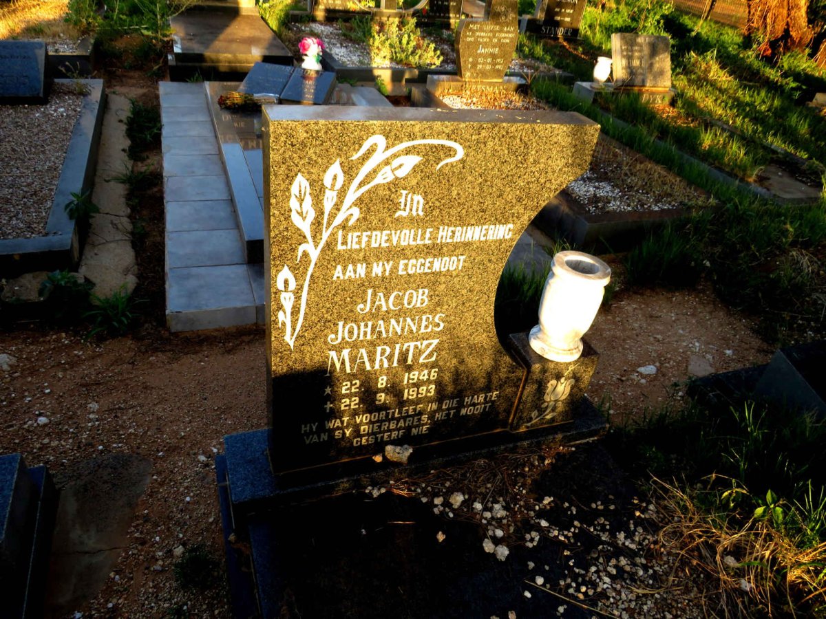 MARITZ Jacob Johannes 1946-1993