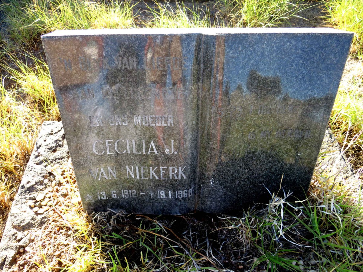 NIEKERK Cecilia J., van 1912-1968