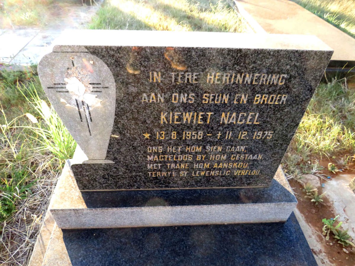 NAGEL Kiewiet 1958-1975
