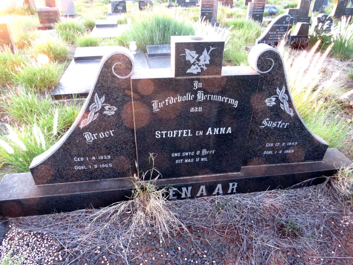 PIENAAR Stoffel 1939-1965 :: PIENAAR Anna 1949-1965