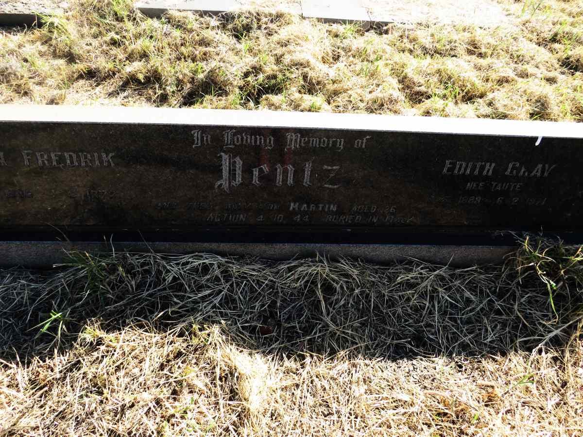 PENTZ John Fredrik 1886-1972 & Edith Gray TAUTE 1889-1971_1