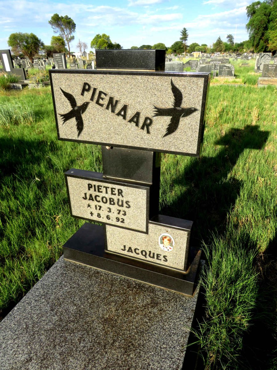 PIENAAR Pieter Jacobus 1973-1992