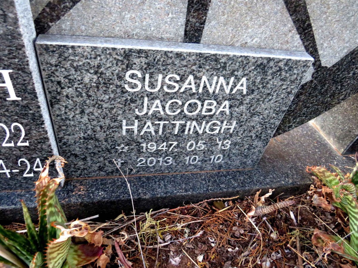 PAULSEN Hendrik Christoffel 1916-1990 & Clara Hendrina Elizabeth COETZEE 1924-1977 :: HATTINGH Jan Hendrik 1949-2021 & Susanna Jacoba 1947-2013_3