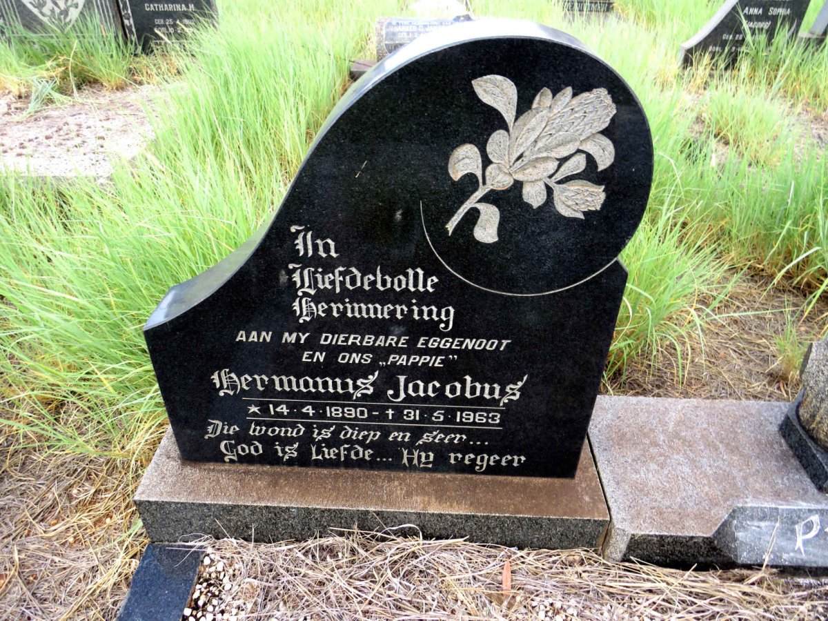 PRETORIUS Hermanus Jacobus 1890-1963 & Alida DE VILLIERS 1906-1969_2