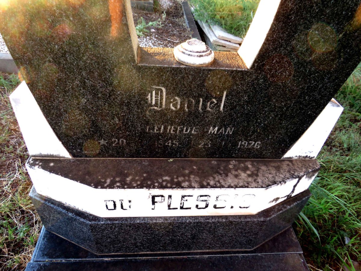 PLESSIS Daniel, du 1945-1976_2