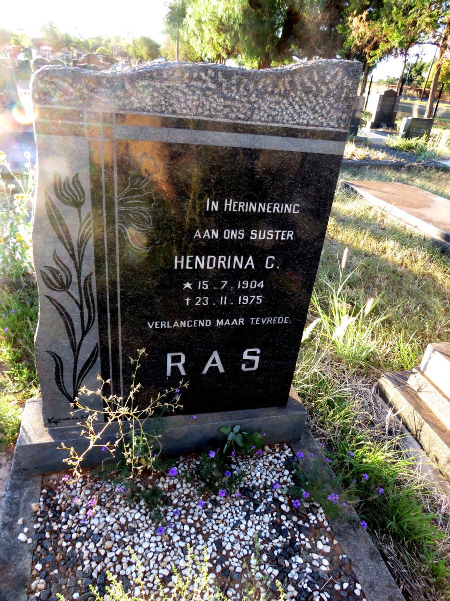 RAS Hendrina C. 1904-1975