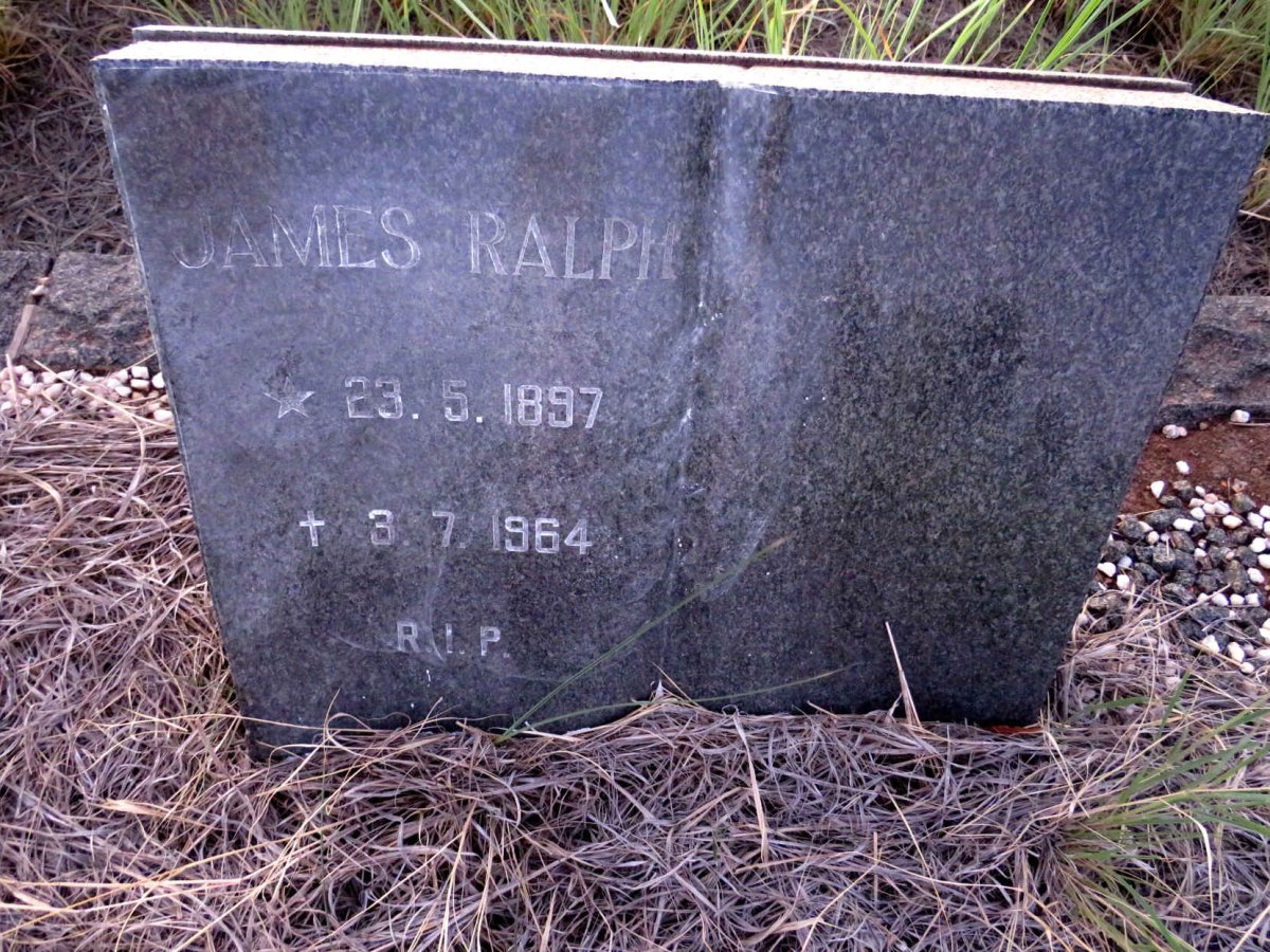 RALPH James 1897-1964