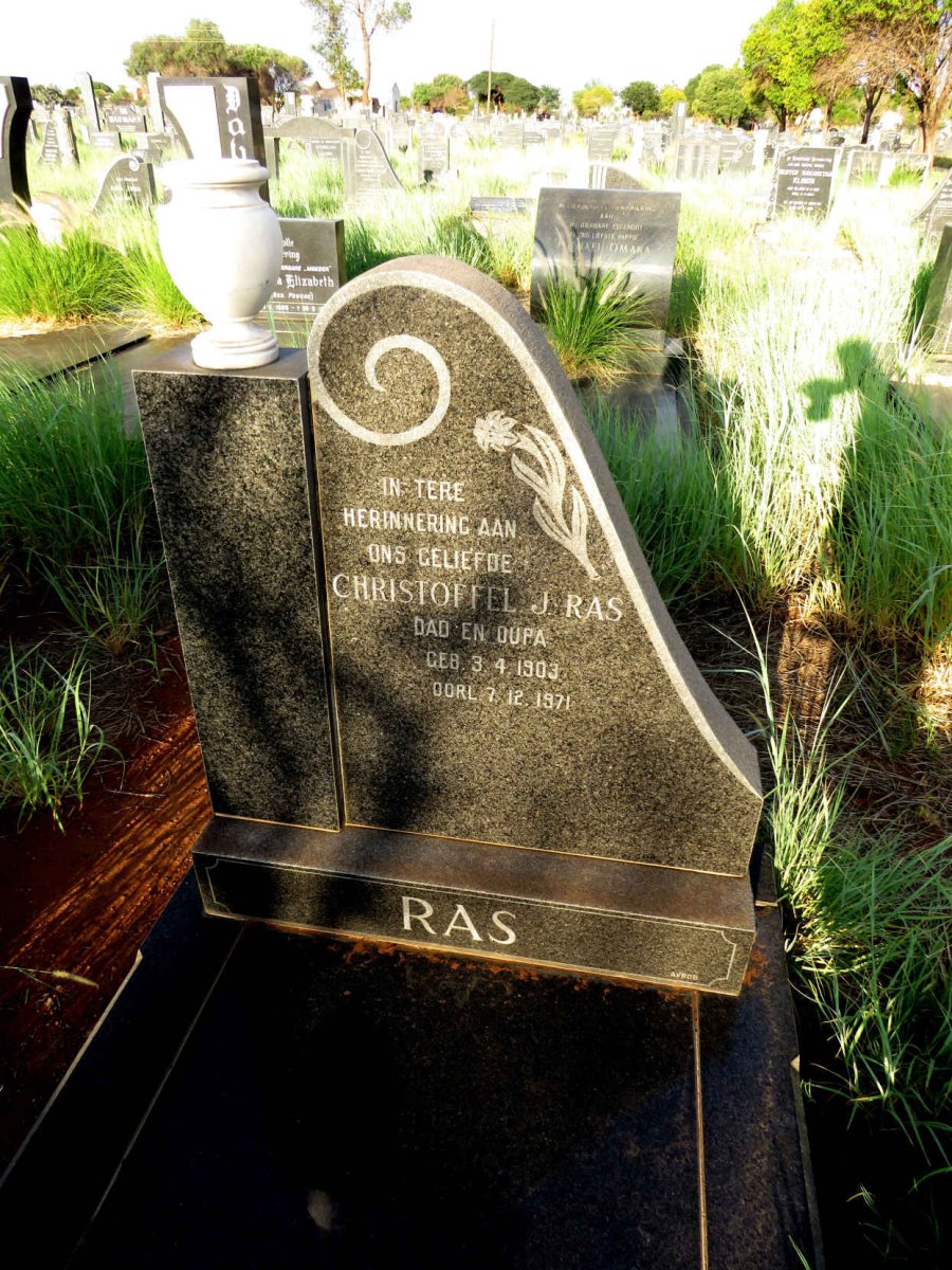 RAS Christoffel J. 1903-1971