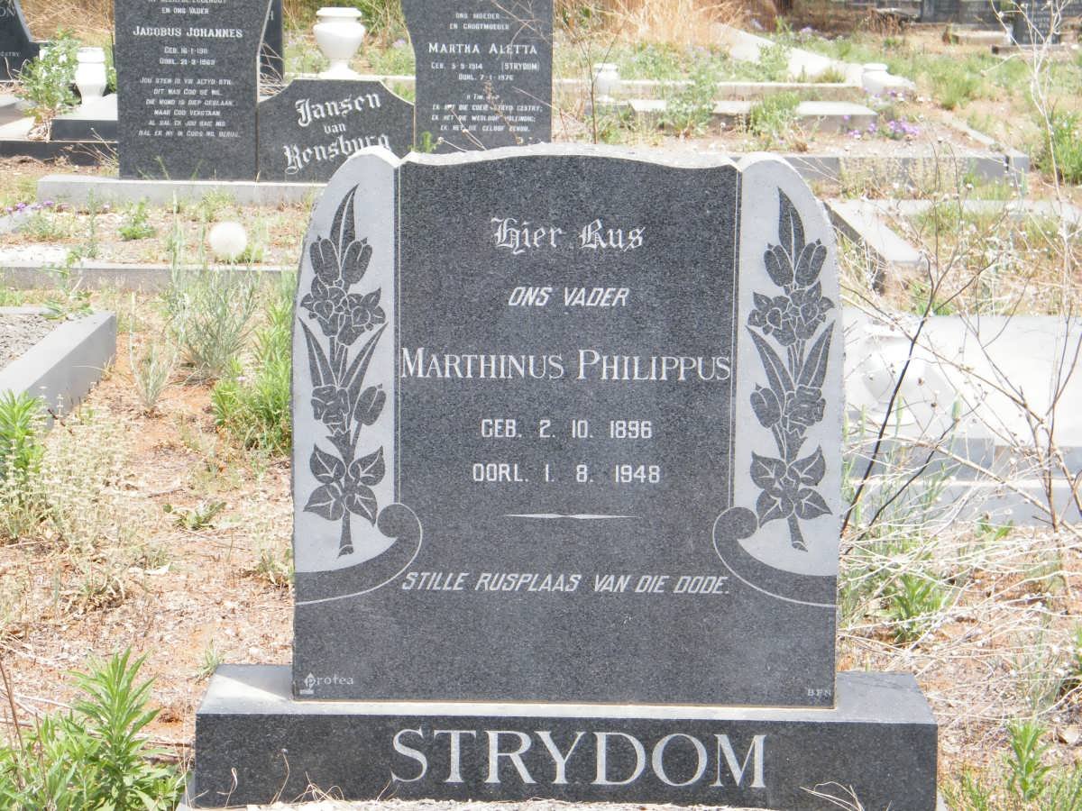 STRYDOM Marthinus Philippus 1896-1948
