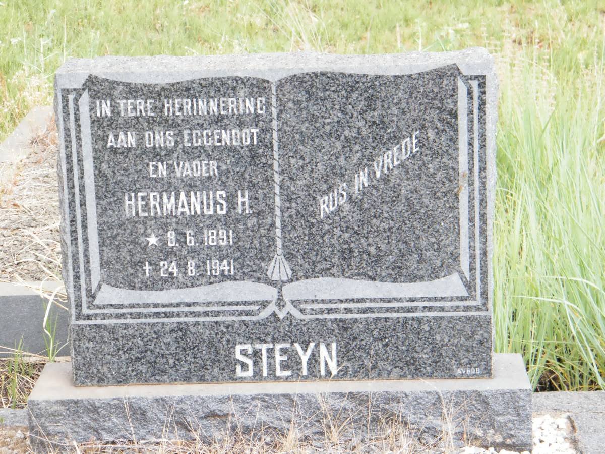 STEYN Hermanus H. 1891-1941