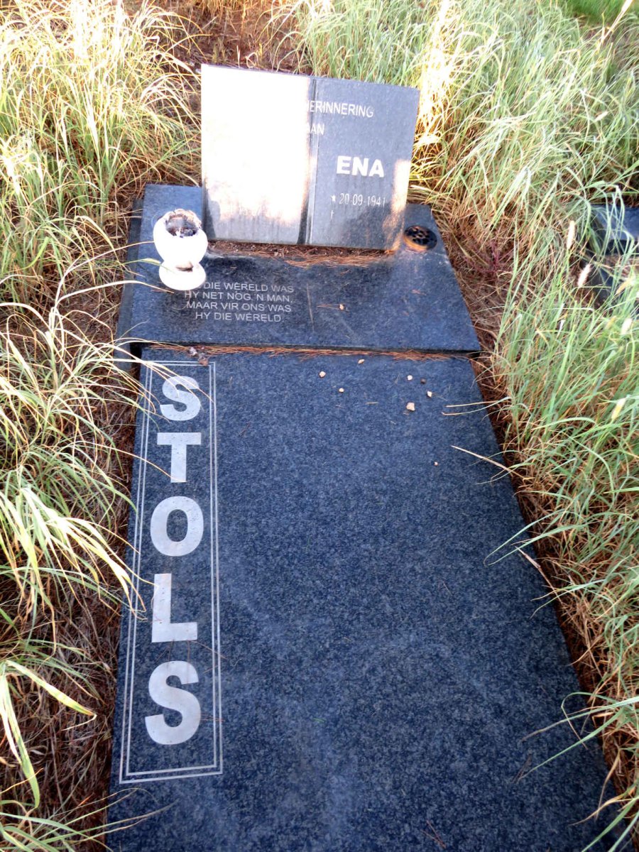 STOLS Gawie 1938-2001 & Ena 1941- _1