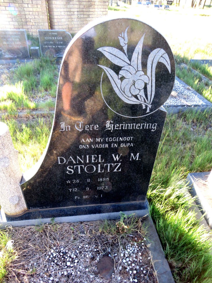 STOLTZ Daniel W.M. 1888-1973